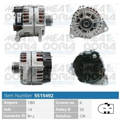 Alternador Fiat DUCATO Bus · Fiat DUCATO Van · Fiat DUCATO Platform/Chassis
