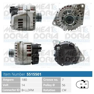 Alternador Fiat DUCATO Bus · Fiat DUCATO Van · Fiat DUCATO Platform/Chassis