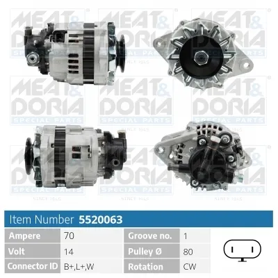 Alternador Opel COMBO Box Body/MPV · Opel CORSA B · Opel ASTRA F Saloon