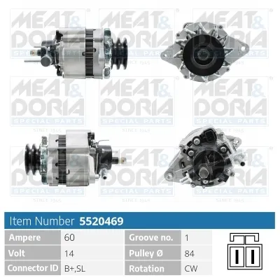 Alternador Nissan TERRANO I · Nissan URVAN Bus · Nissan TERRANO II