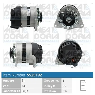 Alternador Austin 1000-Series MK II · Austin MAXI I Fastback · Austin MINI I