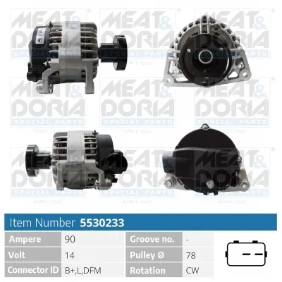 Alternador Ford FIESTA IV · Ford FIESTA Box Body/MPV · Ford FIESTA Hatchback Van
