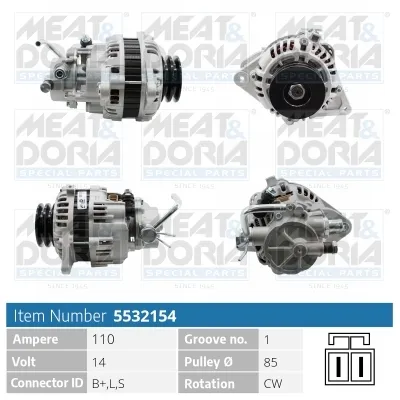 Alternador Mitsubishi L 300 III Bus · Mitsubishi L 300 III Van · Mitsubishi L 300 III Platform/Chassis