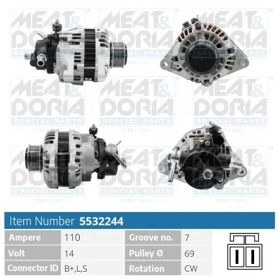 Alternador Hyundai H-1 / STAREX Bus · Hyundai H-1 Van · Hyundai PORTER Van