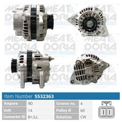 Alternador Hyundai ACCENT I · Hyundai LANTRA II Estate · Hyundai COUPE I