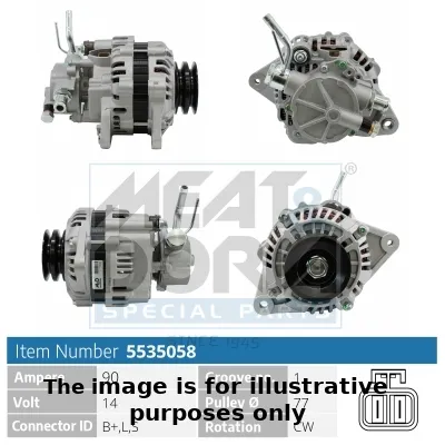 Alternador Mitsubishi PAJERO II · Mitsubishi L200 · Mitsubishi PAJERO II Canvas Top