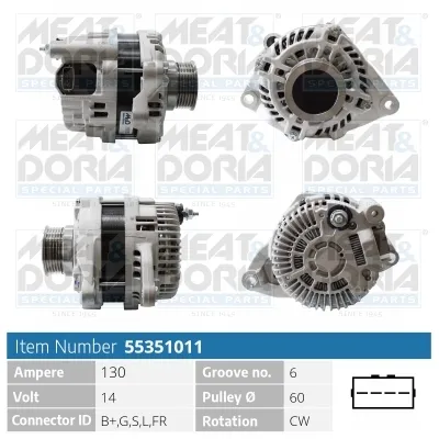 Alternador Citroën C4 AIRCROSS · Mitsubishi LANCER VIII · Mitsubishi LANCER VIII Sportback