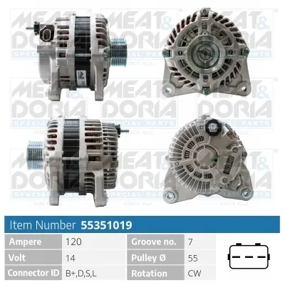 Alternador Nissan MICRA III · Nissan MICRA C+C III · Nissan NOTE