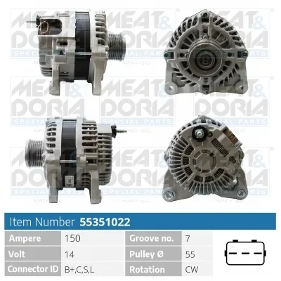 Alternador Nissan QASHQAI I · Nissan JUKE