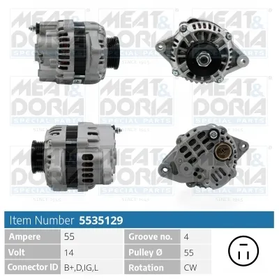 Alternador Subaru JUSTY II · Subaru JUSTY III · Suzuki SWIFT II Hatchback
