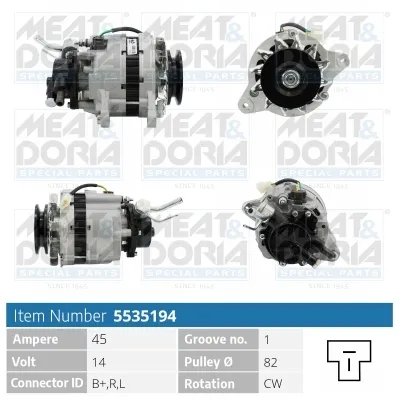 Alternador Mitsubishi COLT II · Mitsubishi L 300 / DELICA II Bus · Mitsubishi LANCER III