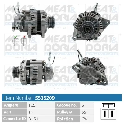 Alternador Mitsubishi PAJERO III Canvas Top · Mitsubishi PAJERO CLASSIC