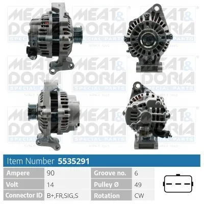 Alternador Ford FIESTA V · Ford FUSION · Mazda 2