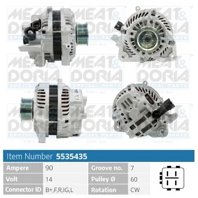 Alternador Honda FR-V · Honda CIVIC VIII Hatchback · Honda CIVIC VIII Saloon