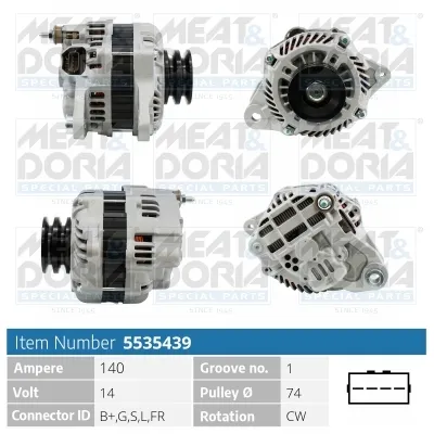 Alternador Mitsubishi PAJERO IV