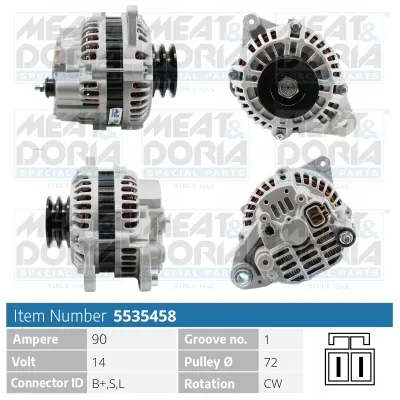 Alternador Mitsubishi PAJERO II · Mitsubishi GALANT VIII Estate