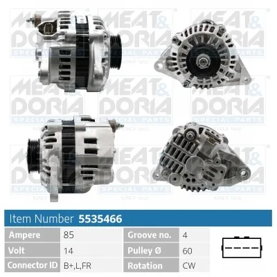Alternador Mitsubishi CARISMA · Mitsubishi COLT V · Mitsubishi LANCER VI