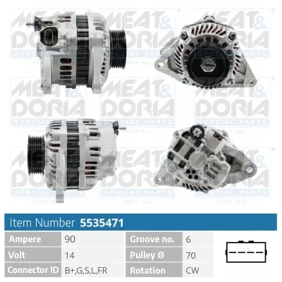 Alternador Mitsubishi L200 / TRITON