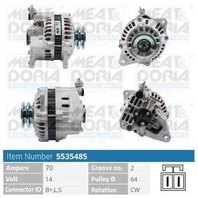 Alternador Nissan PATROL III/2 Station Wagon · Nissan PATROL III/2 Hardtop · Nissan PATROL GR IV