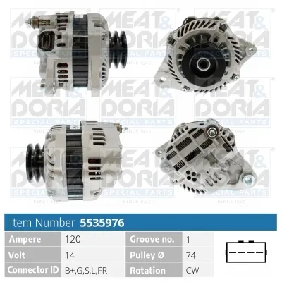 Alternador Mitsubishi PAJERO IV