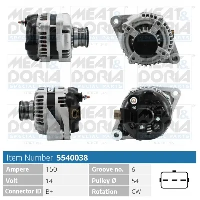 Alternador Fiat FREEMONT