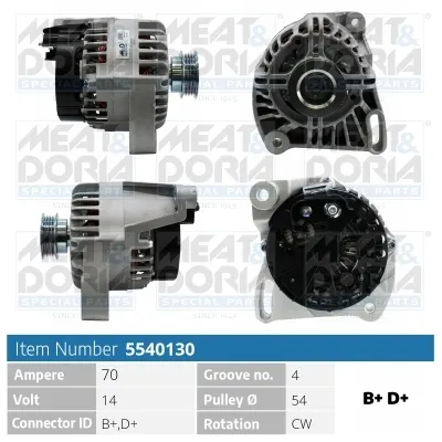Alternador Alfa Romeo MITO · Fiat STRADA Pickup · Fiat PUNTO