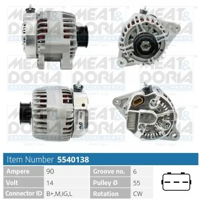 Alternador Toyota YARIS