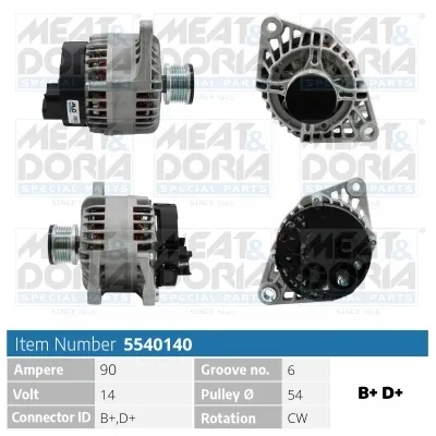 Alternador Fiat STILO · Fiat IDEA · Fiat BRAVO II