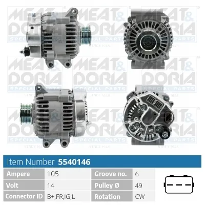 Alternador Mini MINI · Mini MINI Convertible
