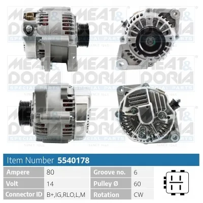 Alternador Toyota YARIS · Toyota YARIS / VIOS Saloon