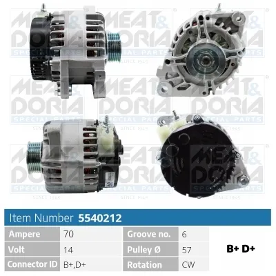 Alternador Citroën C1 · Peugeot 107 · Toyota AYGO