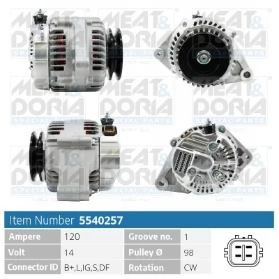 Alternador Toyota COROLLA · Toyota COROLLA Liftback · Toyota COROLLA Compact