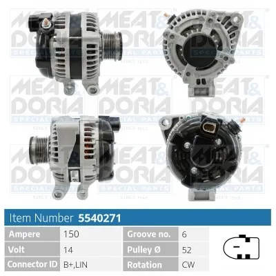 Alternador Land Rover RANGE ROVER SPORT I · Land Rover DISCOVERY IV