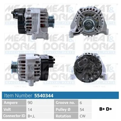 Alternador Fiat BRAVA · Fiat BRAVO I · Fiat PUNTO