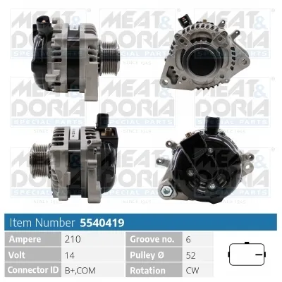 Alternador Dodge NITRO · Jeep WRANGLER III · Jeep CHEROKEE
