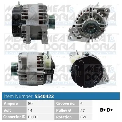 Alternador Citroën C1 · Peugeot 107 · Toyota AYGO