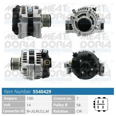 Alternador Toyota AVENSIS Saloon · Toyota AVENSIS Estate · Toyota AVENSIS