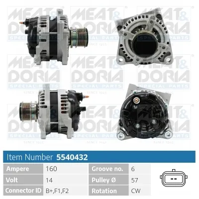 Alternador Chrysler VOYAGER IV
