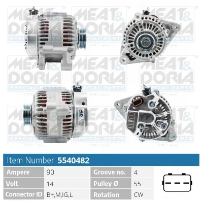 Alternador Toyota YARIS