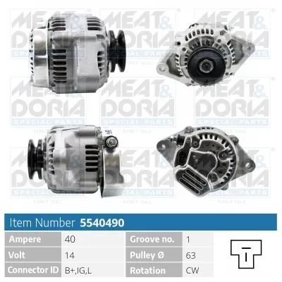 Alternador Piaggio QUARGO Platform/Chassis