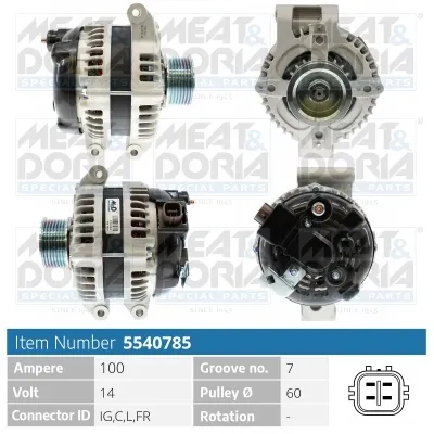 Alternador Honda ACCORD VII · Honda ACCORD VII Tourer · Honda CIVIC VIII Hatchback