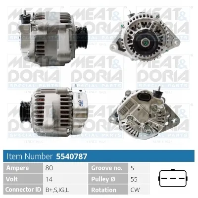 Alternador Toyota COROLLA Compact · Toyota COROLLA Liftback · Toyota CARINA E VI Saloon