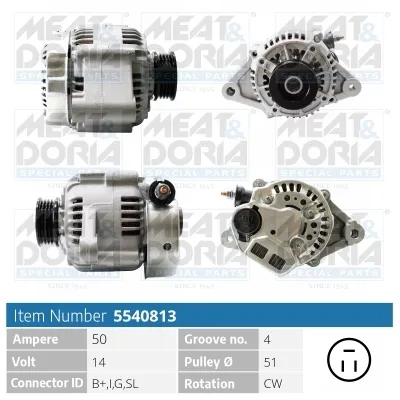 Alternador Toyota COROLLA · Toyota COROLLA Compact · Toyota COROLLA Liftback