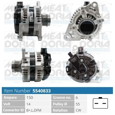 Alternador Alfa Romeo SPIDER · Alfa Romeo 159 · Alfa Romeo BRERA
