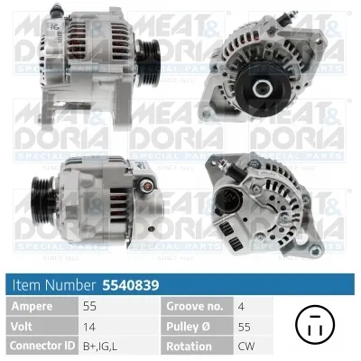 Alternador Subaru JUSTY II · Suzuki SWIFT II Hatchback · Suzuki SWIFT II Saloon