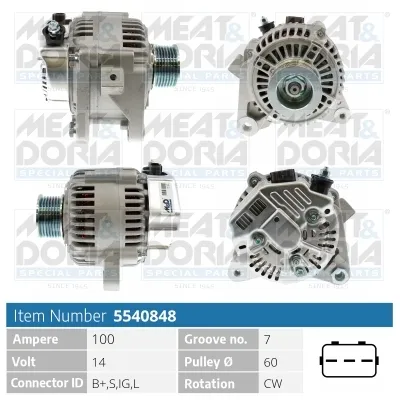 Alternador Toyota AVENSIS · Toyota AVENSIS Estate · Toyota AVENSIS Liftback