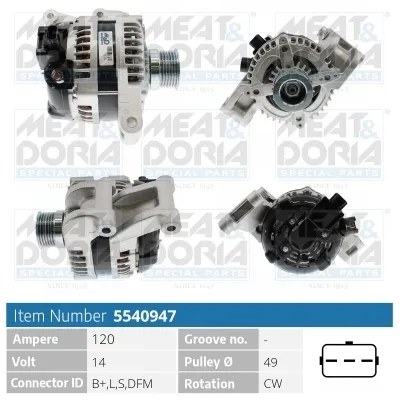 Alternador Ford FOCUS C-MAX · Ford FOCUS II · Ford FOCUS II Turnier