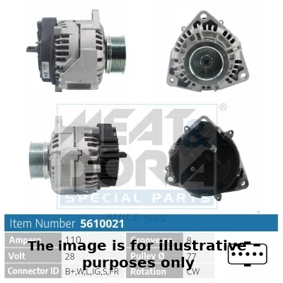 Alternador MEAT & DORIA 5610021P