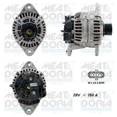 Alternador MEAT & DORIA 5610034G