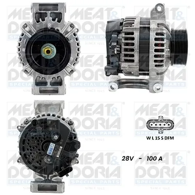 Alternador MEAT & DORIA 5610053G